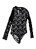 Aqua Black Bodysuit Size M - photo 2