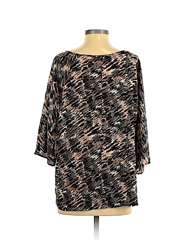 Paper Crown 3/4 Sleeve Blouse (view 2)