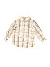 Baby Gap 100% Cotton Yellow Long Sleeve Button-Down Shirt Size 4T - photo 1