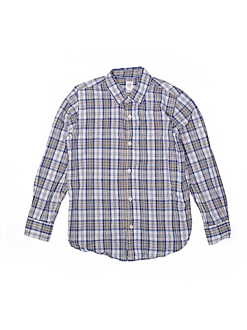 Gap Kids Long Sleeve Button-Down Shirt (view 1)