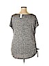 Assorted Brands Gray Short Sleeve Top Size 2X - photo 2