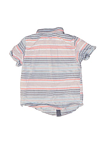 CALVIN KLEIN JEANS Short Sleeve Button-Down Shirt (view 2)