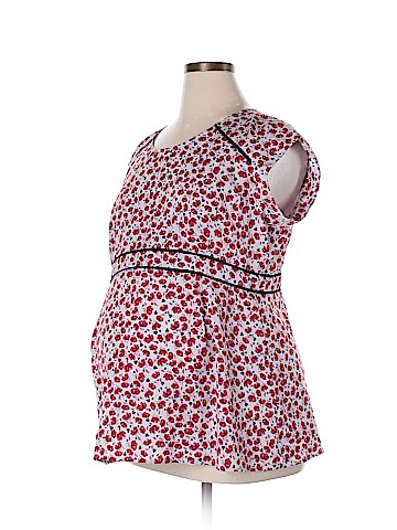 Motherhood Short Sleeve Blouse (view 1)