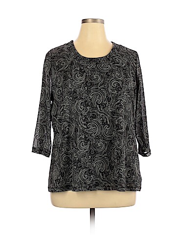 Croft & Barrow 3/4 Sleeve Blouse (view 1)