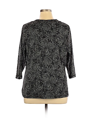 Croft & Barrow 3/4 Sleeve Blouse (view 2)