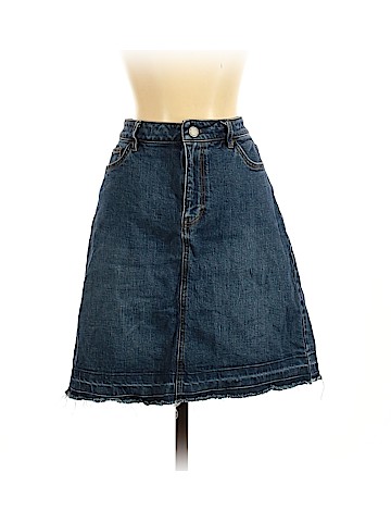 Ann Taylor Denim Skirt (view 1)