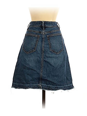 Ann Taylor Denim Skirt (view 2)