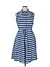 Banana Republic Factory Store 100% Polyester Blue Casual Dress Size 14 - photo 1