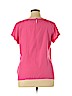 Worthington 100% Polyester Pink Short Sleeve Blouse Size XL (petite) - photo 2