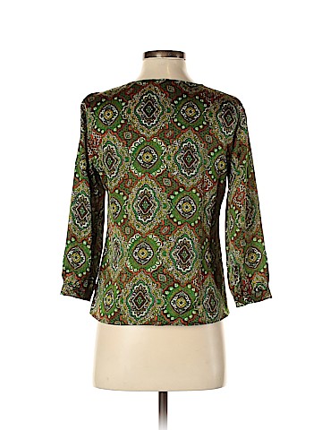 Talbots 3/4 Sleeve Blouse (view 2)
