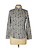 Talbots Black Long Sleeve Button-Down Shirt Size 10 (petite) - photo 1