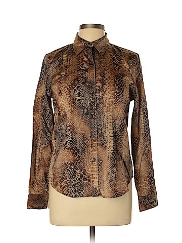 Lauren by Ralph Lauren Long Sleeve Button-Down Shirt (view 1)