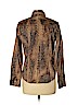 Lauren by Ralph Lauren 100% Cotton Brown Long Sleeve Button-Down Shirt Size L (petite) - photo 2