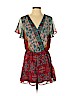 Xhilaration 100% Polyester Red Romper Size M - photo 1