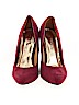 Red Circle Burgundy Heels Size 10 - photo 2