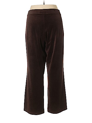 Basic Editions Velour Pants (view 2)