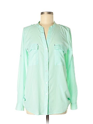 Calvin Klein Long Sleeve Blouse (view 1)