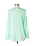 Calvin Klein Teal Long Sleeve Blouse Size M - photo 2