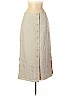 Talbots 100% Linen Tan Casual Skirt Size 8 (petite) - photo 1