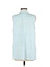 J.jill 100% Linen Blue Sleeveless Blouse Size M (petite) - photo 2