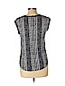Ann Taylor LOFT 100% Rayon Blue Sleeveless Top Size L (petite) - photo 2