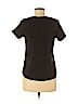 J.jill 100% Cotton Black Short Sleeve T-Shirt Size M (petite) - photo 2