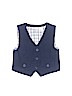 Koala Kids 100% Cotton Blue Tuxedo Vest Size 2T - photo 1