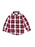 Gymboree 100% Cotton Red Long Sleeve Button-Down Shirt Size 2T - photo 1