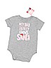 Assorted Brands Gray Short Sleeve Onesie 9-12 MO / 12 MO - photo 1