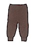 Hanna Andersson 100% Combed Cotton Brown Casual Pants Size 80 cm / US 12-18 MO - photo 1