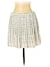 Banana Republic Factory Store 100% Polyester White Casual Skirt Size L (petite) - photo 2