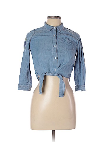 Rails 3/4 Sleeve Button-Down Shirt (view 1)