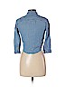 Rails Blue 3/4 Sleeve Button-Down Shirt Size 12 - photo 2