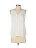 Banana Republic 100% Polyester Ivory Sleeveless Blouse Size XS (petite) - photo 1