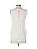 Banana Republic 100% Polyester Ivory Sleeveless Blouse Size XS (petite) - photo 2