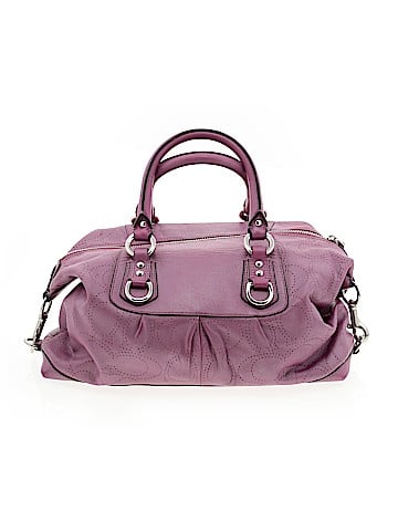 Coach Factory Leather Satchel (view 2)