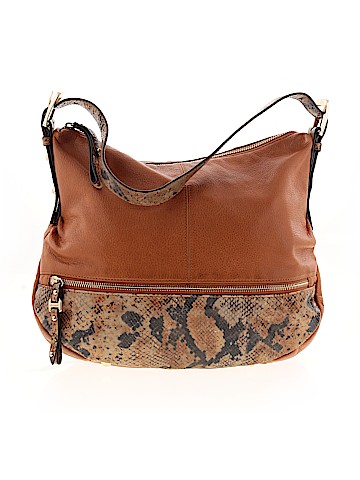 B Makowsky Leather Shoulder Bag (view 1)