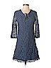 Style&Co Blue Casual Dress Size S (petite) - photo 1