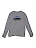 Patagonia 100% Cotton Graphic Gray Long Sleeve T-Shirt Size 12 - photo 1