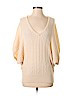 Bobi Tan Wool Pullover Sweater Size P (petite) - photo 1