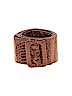 Unbranded Animal Print Brown Leather Belt Size Med - Lg - photo 1