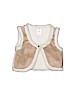 Carter's 100% Polyester Tan Vest Size 4T - photo 1