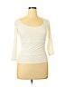 Etcetera White 3/4 Sleeve Top Size XL - photo 1