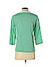 Talbots 100% Cotton Green 3/4 Sleeve Blouse Size P (petite) - photo 2
