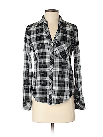 Soft Joie Long Sleeve Button-Down Shirt (view 1)