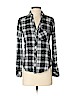 Soft Joie 100% Cotton Black Long Sleeve Button-Down Shirt Size XS - photo 1