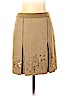 Ann Taylor LOFT Tan Wool Skirt Size 10 (petite) - photo 1