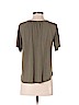 Ann Taylor LOFT 100% Rayon Green Short Sleeve Top Size S (petite) - photo 2