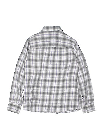 Justice Long Sleeve Button-Down Shirt (view 2)
