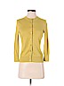 J. Crew Factory Store 100% Cotton Yellow Cardigan Size S - photo 1